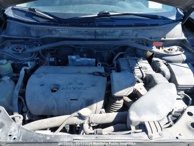 20257075 :رقم المزاد ، JA4AS2AW2AZ605822 vin ، 2010 Mitsubishi Outlander Es مزاد بيع
