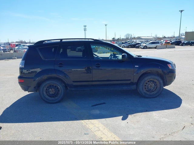 20257075 :رقم المزاد ، JA4AS2AW2AZ605822 vin ، 2010 Mitsubishi Outlander Es مزاد بيع