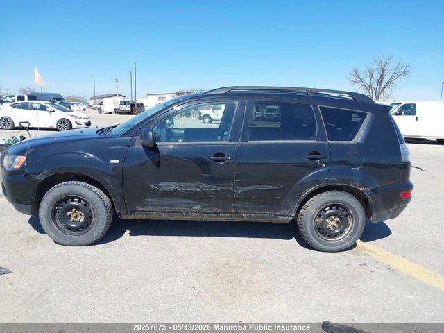 20257075 :رقم المزاد ، JA4AS2AW2AZ605822 vin ، 2010 Mitsubishi Outlander Es مزاد بيع