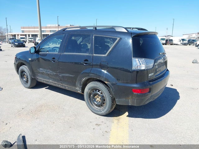 20257075 :رقم المزاد ، JA4AS2AW2AZ605822 vin ، 2010 Mitsubishi Outlander Es مزاد بيع