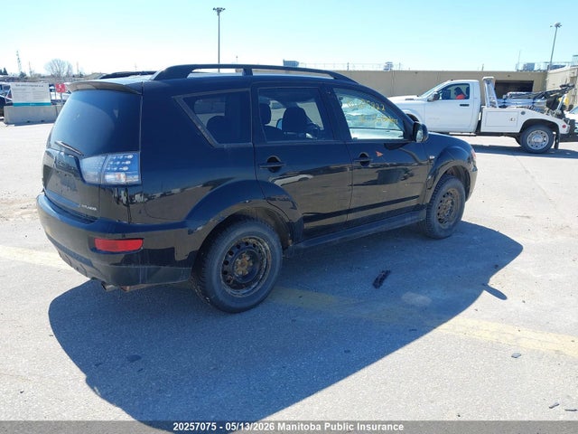 20257075 :رقم المزاد ، JA4AS2AW2AZ605822 vin ، 2010 Mitsubishi Outlander Es مزاد بيع