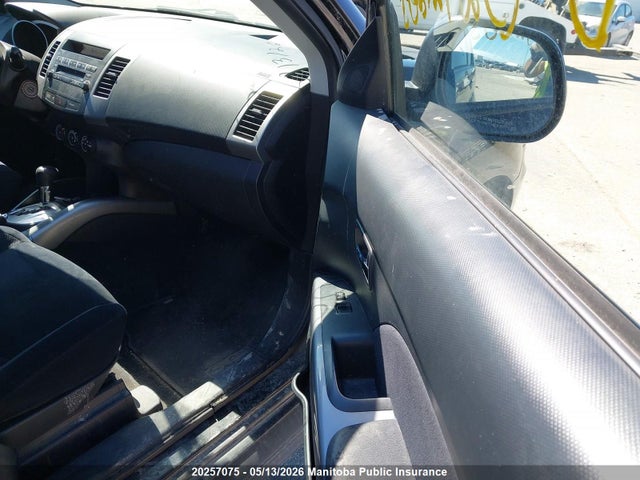 20257075 :رقم المزاد ، JA4AS2AW2AZ605822 vin ، 2010 Mitsubishi Outlander Es مزاد بيع