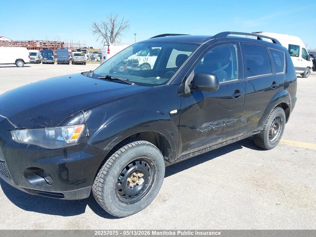 20257075 :رقم المزاد ، JA4AS2AW2AZ605822 vin ، 2010 Mitsubishi Outlander Es مزاد بيع