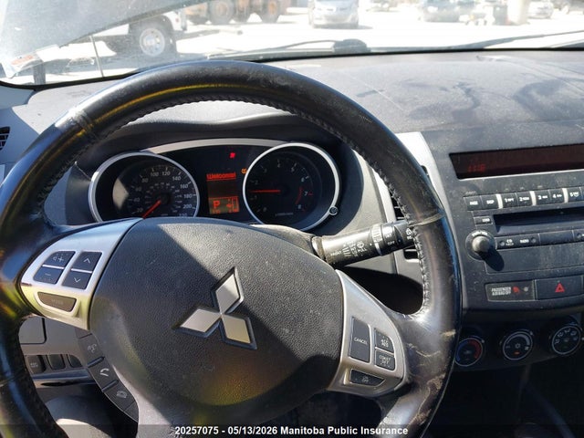 20257075 :رقم المزاد ، JA4AS2AW2AZ605822 vin ، 2010 Mitsubishi Outlander Es مزاد بيع