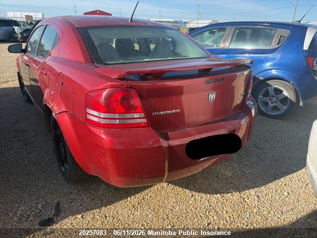 20257083 :رقم المزاد ، 1B3LC56R58N582863 vin ، 2008 Dodge Avenger Sxt V6 مزاد بيع