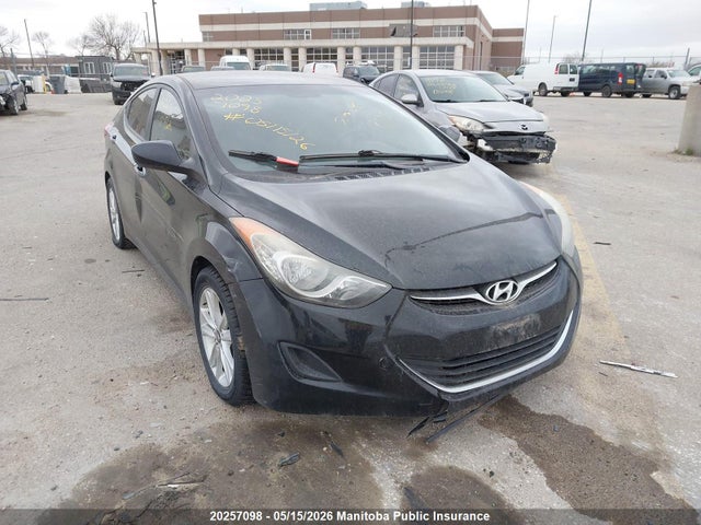 2011 Hyundai Elantra Gls მანქანა იყიდება აუქციონზე, vin: 5NPDH4AE7BH057815, აუქციონის ნომერი: 20257098