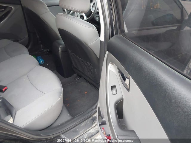 2011 Hyundai Elantra Gls მანქანა იყიდება აუქციონზე, vin: 5NPDH4AE7BH057815, აუქციონის ნომერი: 20257098