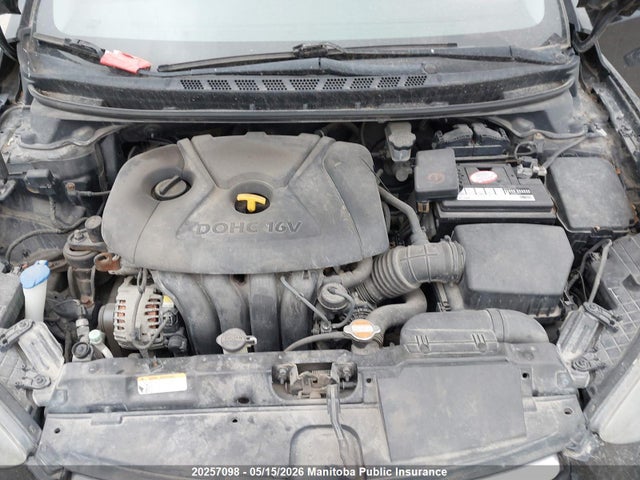 2011 Hyundai Elantra Gls მანქანა იყიდება აუქციონზე, vin: 5NPDH4AE7BH057815, აუქციონის ნომერი: 20257098