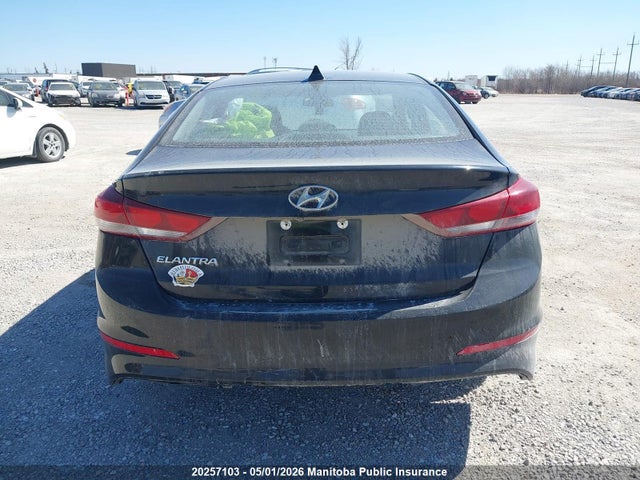 2018 Hyundai Elantra Gl მანქანა იყიდება აუქციონზე, vin: KMHD84LF6JU626031, აუქციონის ნომერი: 20257103
