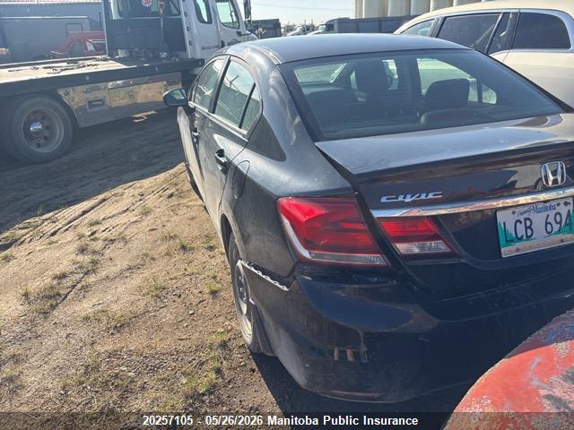 Продажа на аукционе авто 2014 Honda Civic Ex, vin: 2HGFB2F58EH005079, номер лота: 20257105