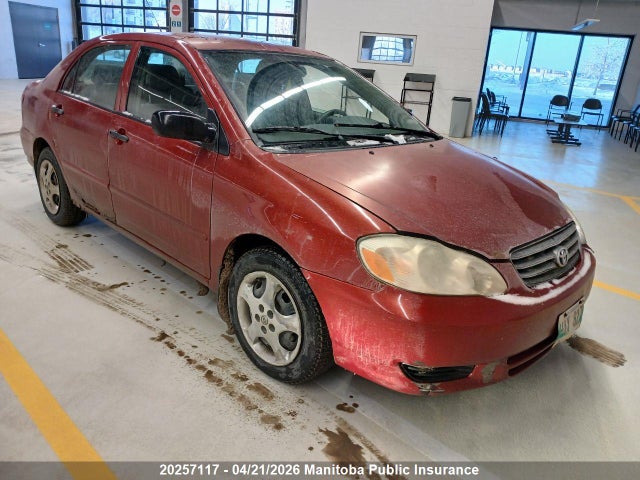 2005 Toyota Corolla Ce მანქანა იყიდება აუქციონზე, vin: 2T1BR32E85C862873, აუქციონის ნომერი: 20257117