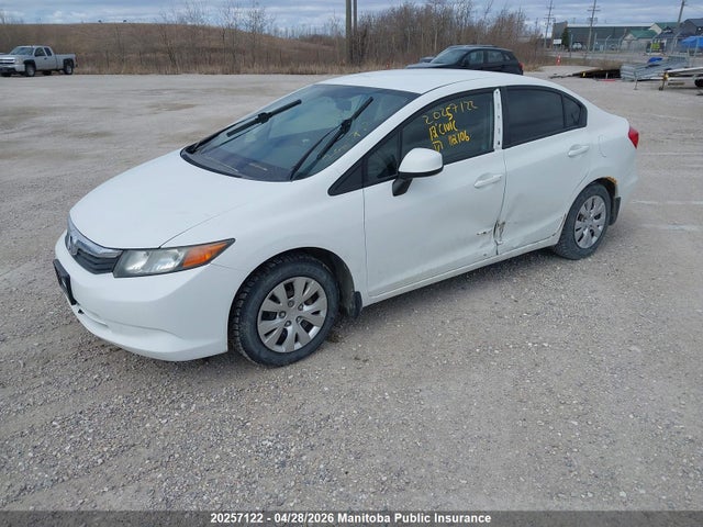 Продажа на аукционе авто 2012 Honda Civic Lx, vin: 2HGFB2F4XCH112106, номер лота: 20257122