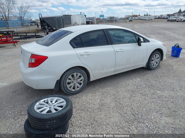 Продажа на аукционе авто 2012 Honda Civic Lx, vin: 2HGFB2F4XCH112106, номер лота: 20257122