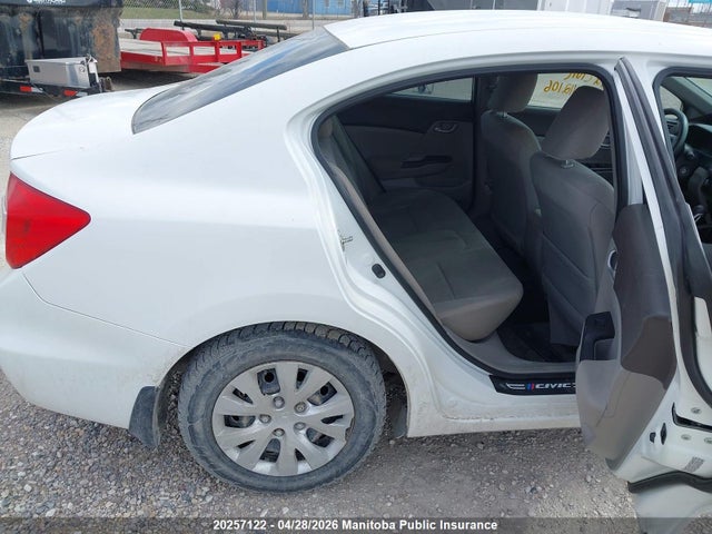 Продажа на аукционе авто 2012 Honda Civic Lx, vin: 2HGFB2F4XCH112106, номер лота: 20257122