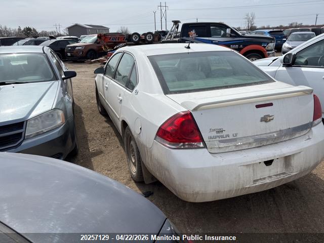 2006 Chevrolet Impala Lt V6 მანქანა იყიდება აუქციონზე, vin: 2G1WT58N669180025, აუქციონის ნომერი: 20257129