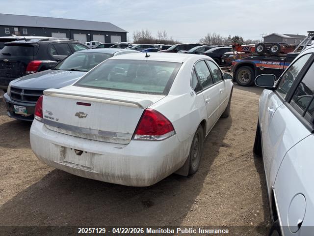 2006 Chevrolet Impala Lt V6 მანქანა იყიდება აუქციონზე, vin: 2G1WT58N669180025, აუქციონის ნომერი: 20257129