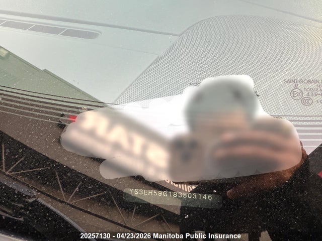 20257130 :رقم المزاد ، YS3EH59G183503146 vin ، 2008 Saab 9-5 Sportcombi مزاد بيع
