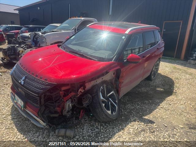 20257161 :رقم المزاد ، JA4J4UA8XPZ602666 vin ، 2023 Mitsubishi Outlander Le مزاد بيع