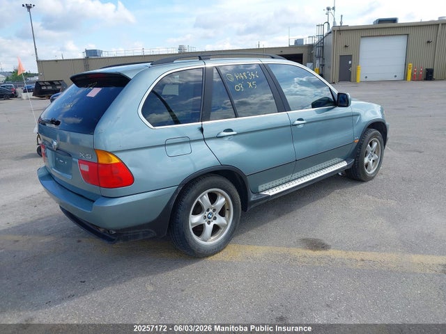 Aukcja sprzedaży 2003 Bmw X5 4.4i, vin: 5UXFB33523LH48346, numer aukcji: 20257172