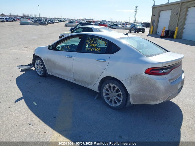 Aukcja sprzedaży 2014 Dodge Dart Limited, vin: 1C3CDFCB1ED747905, numer aukcji: 20257204