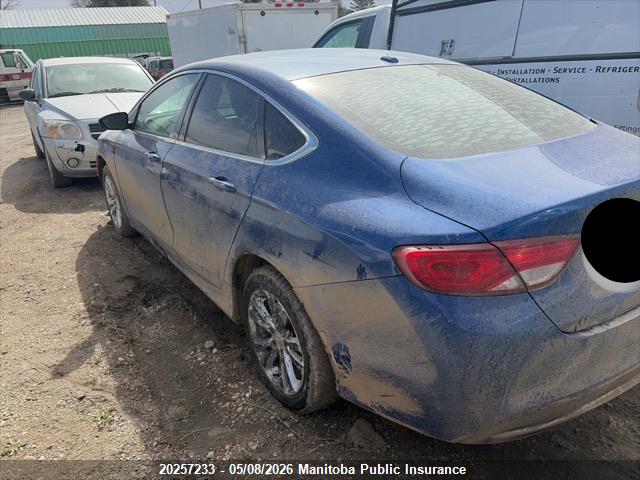 Продажа на аукционе авто 2016 Chrysler 200 Limited, vin: 1C3CCCAB5GN121906, номер лота: 20257233