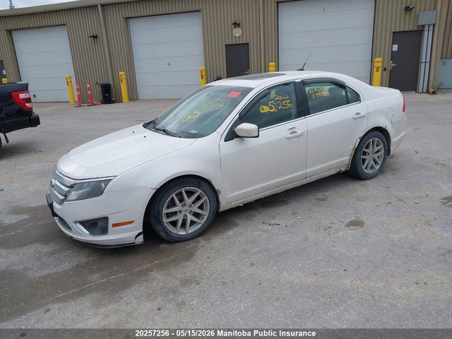 20257256 :رقم المزاد ، 3FAHP0CG2AR391828 vin ، 2010 Ford Fusion Sel V6 مزاد بيع