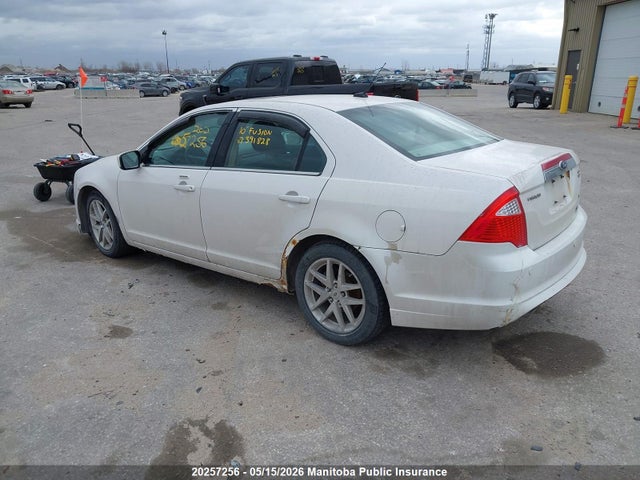 20257256 :رقم المزاد ، 3FAHP0CG2AR391828 vin ، 2010 Ford Fusion Sel V6 مزاد بيع