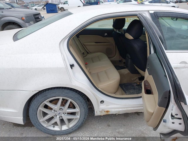 20257256 :رقم المزاد ، 3FAHP0CG2AR391828 vin ، 2010 Ford Fusion Sel V6 مزاد بيع