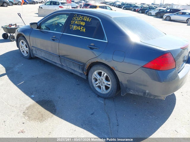 Продажа на аукционе авто 2007 Honda Accord Ex-l V6, vin: 1HGCM66337A801632, номер лота: 20257261