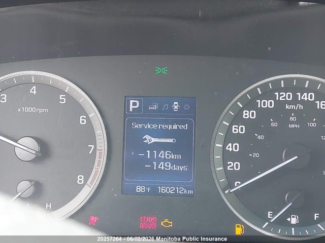 20257264 :رقم المزاد ، 5NPE24AF4HH475532 vin ، 2017 Hyundai Sonata Gl مزاد بيع