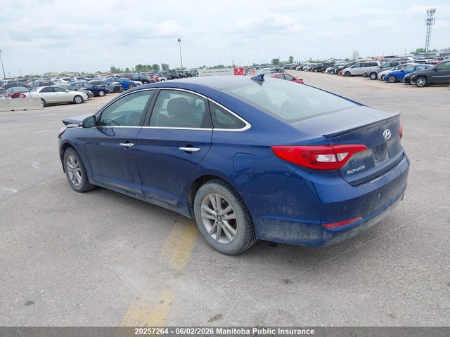 20257264 :رقم المزاد ، 5NPE24AF4HH475532 vin ، 2017 Hyundai Sonata Gl مزاد بيع