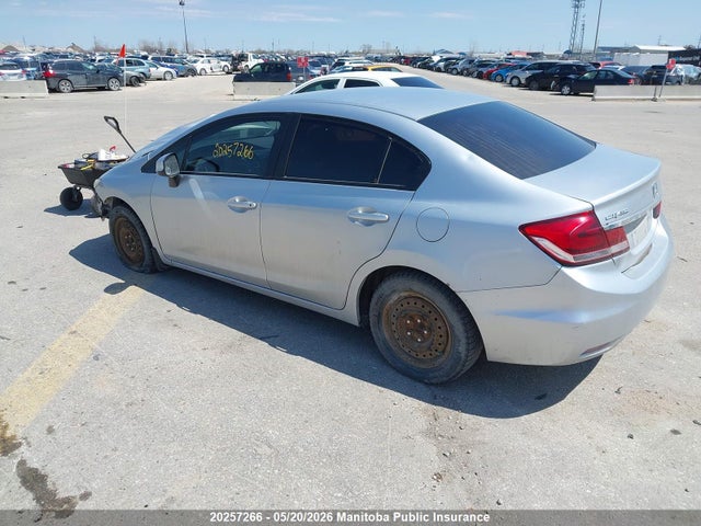 Aukcja sprzedaży 2013 Honda Civic Lx, vin: 2HGFB2F43DH012866, numer aukcji: 20257266