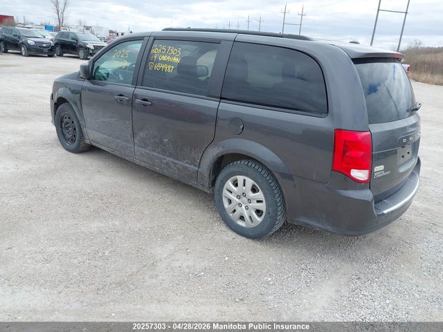 Aukcja sprzedaży 2019 Dodge Grand Caravan Se, vin: 2C4RDGBG0KR654987, numer aukcji: 20257303