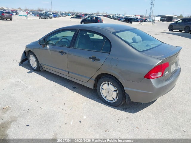 Aukcja sprzedaży 2008 Honda Civic Dx-g, vin: 2HGFA16478H116392, numer aukcji: 20257304