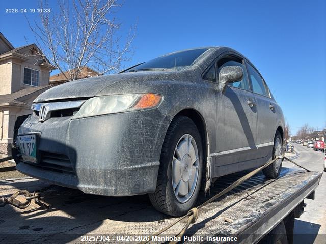 Aukcja sprzedaży 2008 Honda Civic Dx-g, vin: 2HGFA16478H116392, numer aukcji: 20257304