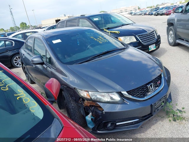 20257312 :رقم المزاد ، 2HGFB6E57DH201215 vin ، 2013 Honda Civic Si Si مزاد بيع