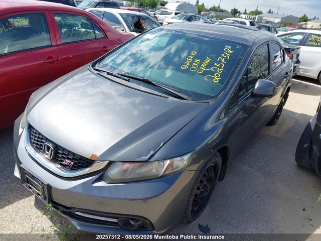 20257312 :رقم المزاد ، 2HGFB6E57DH201215 vin ، 2013 Honda Civic Si Si مزاد بيع