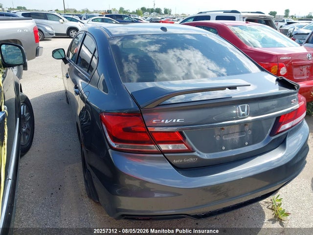 20257312 :رقم المزاد ، 2HGFB6E57DH201215 vin ، 2013 Honda Civic Si Si مزاد بيع