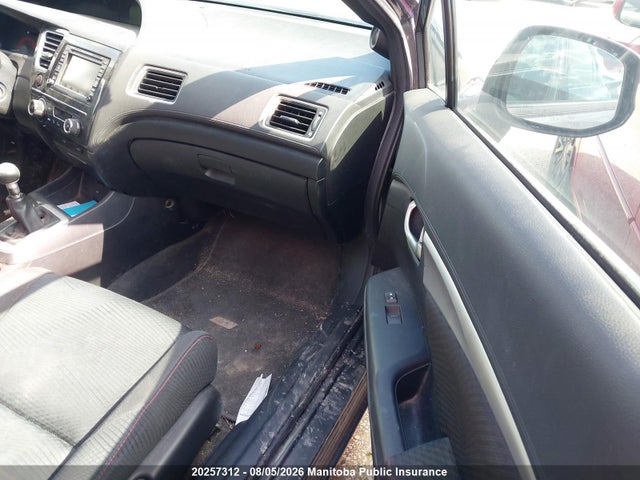 20257312 :رقم المزاد ، 2HGFB6E57DH201215 vin ، 2013 Honda Civic Si Si مزاد بيع