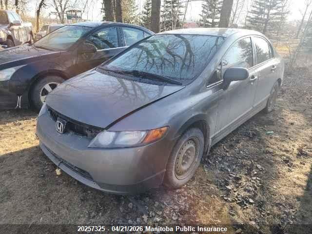 Aukcja sprzedaży 2006 Honda Civic Dx, vin: 2HGFA15396H027008, numer aukcji: 20257325