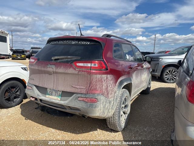 1C4PJMBS6FW727084 Jeep Cherokee Trailhawk