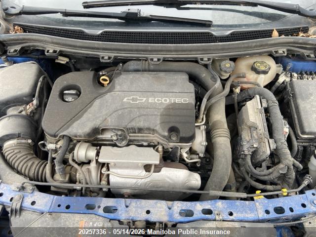 3G1BE5SM8HS503120 Chevrolet Cruze Lt Turbo