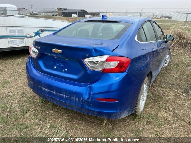 3G1BE5SM8HS503120 Chevrolet Cruze Lt Turbo