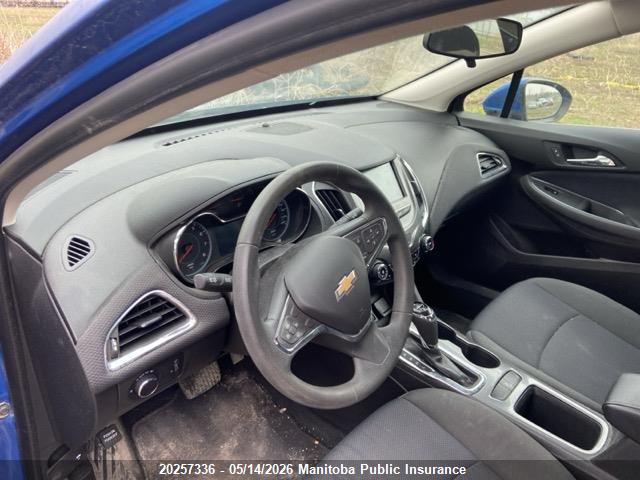 3G1BE5SM8HS503120 Chevrolet Cruze Lt Turbo