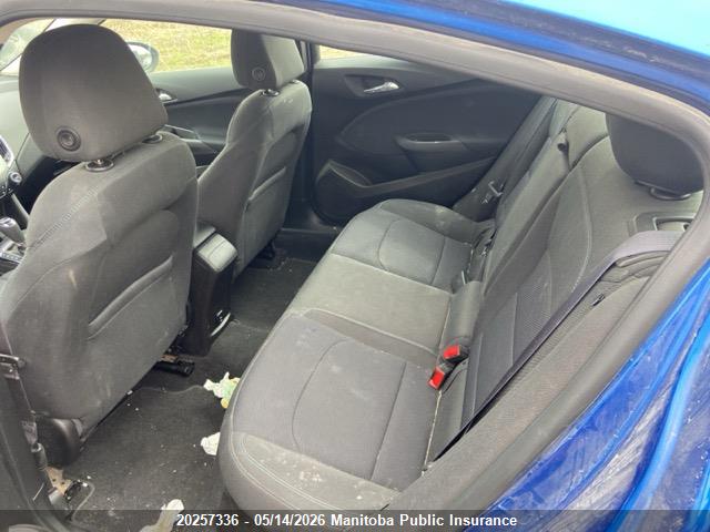 3G1BE5SM8HS503120 Chevrolet Cruze Lt Turbo