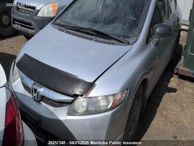 Aukcja sprzedaży 2009 Honda Civic Dx, vin: 2HGFA15449H006550, numer aukcji: 20257348