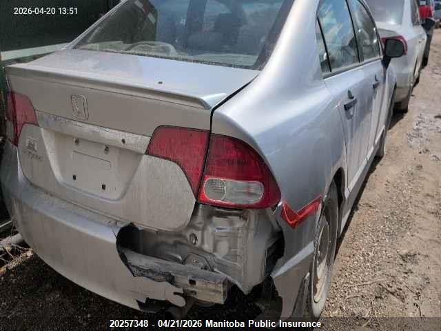 Aukcja sprzedaży 2009 Honda Civic Dx, vin: 2HGFA15449H006550, numer aukcji: 20257348