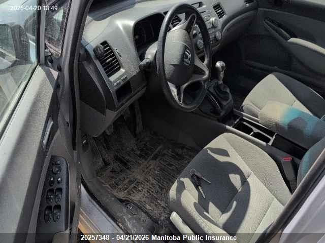 Aukcja sprzedaży 2009 Honda Civic Dx, vin: 2HGFA15449H006550, numer aukcji: 20257348