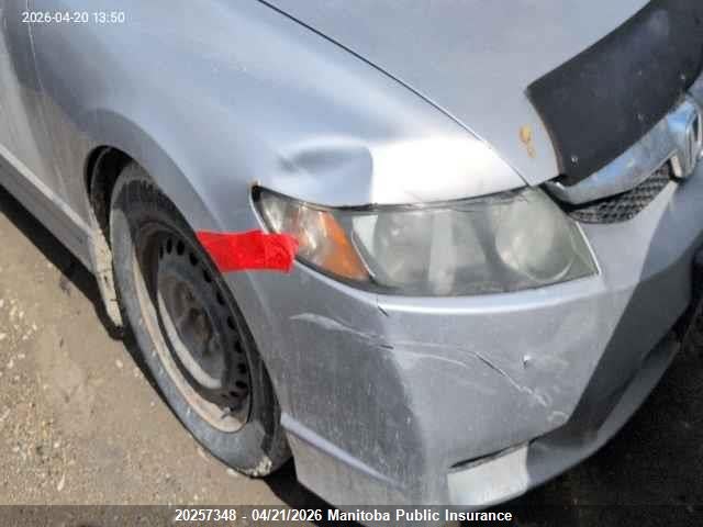Aukcja sprzedaży 2009 Honda Civic Dx, vin: 2HGFA15449H006550, numer aukcji: 20257348