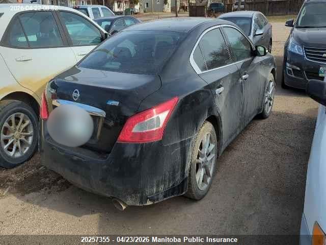 Продажа на аукционе авто 2010 Nissan Maxima 3.5 Sv, vin: 1N4AA5AP5AC833034, номер лота: 20257355